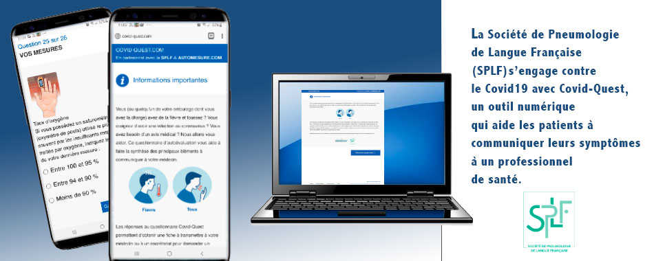 La Société de Pneumologie de Langue Française s'engage contre le Covid19